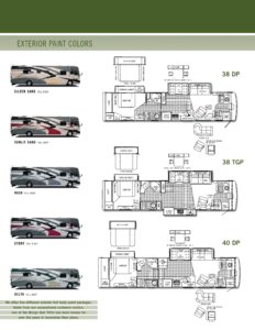 2005 Tiffin Allegro Bus Brochure page 12