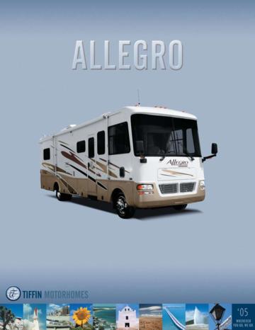 2005 Tiffin Allegro Brochure