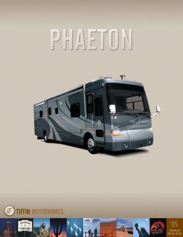 2005 Tiffin Phaeton Brochure