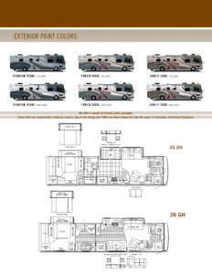 2005 Tiffin Phaeton Brochure page 12