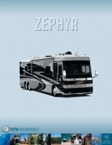 2005 Tiffin Zephyr Brochure page 1