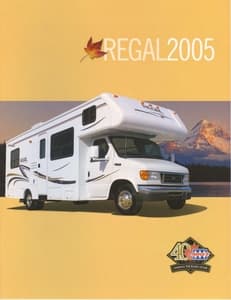 2005 Triple E RV Regal Brochure page 1