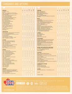 2005 Triple E RV Regal Brochure page 4