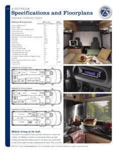 2006 Airstream Parkway Coach Brochure page 2