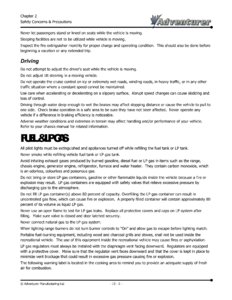 2006 ALP Adventurer Motor Home Owner's Manual page 13