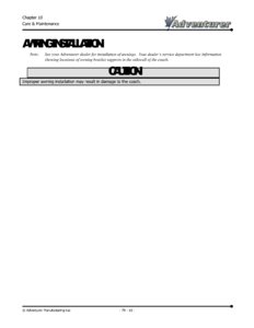 2006 ALP Adventurer Motor Home Owner's Manual page 79