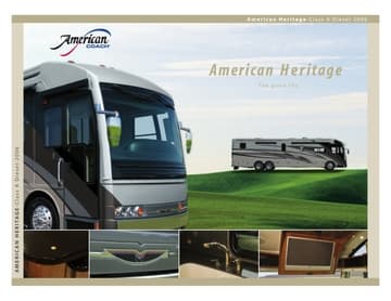 2006 American Coach American Heritage Brochure