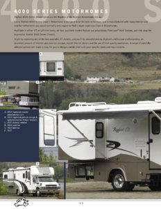 2006 Bigfoot 3000 And 4000 Series Motorhomes Brochure page 10