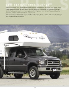 2006 Bigfoot Truck Campers Trailers Brochure page 17