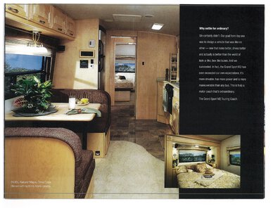 2006 Dynamax Grand Sport M2 Touring Coach Brochure page 2