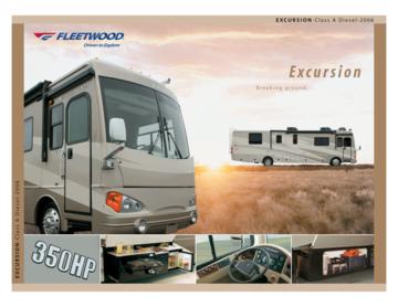 2006 Fleetwood Excursion Brochure