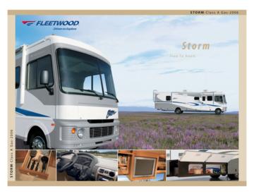 2006 Fleetwood Storm Brochure