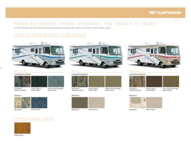 2006 Fleetwood Terra Brochure page 7