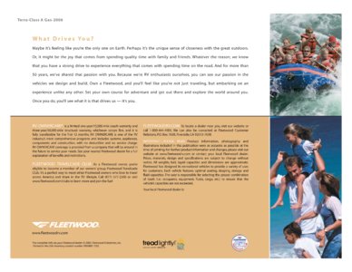 2006 Fleetwood Terra Brochure page 8