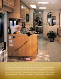 2006 Holiday Rambler Admiral SE Brochure page 2