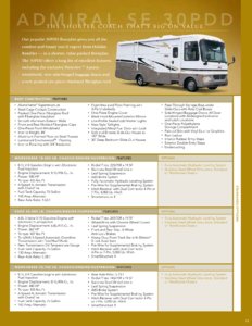 2006 Holiday Rambler Admiral SE Brochure page 17