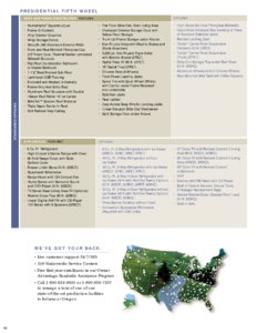 2006 Holiday Rambler Presidential Brochure page 10