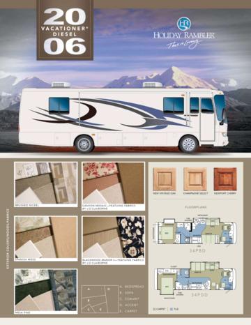 2006 Holiday Rambler Vacationer Diesel Brochure