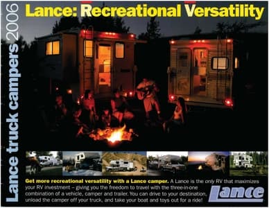 2006 Lance Truck Campers Brochure page 1