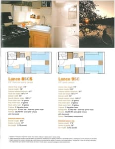 2006 Lance Truck Campers Brochure page 19