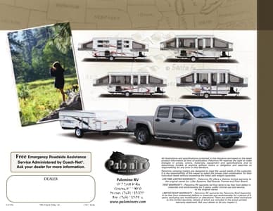 2006 Palomino Camping Campers Brochure page 12