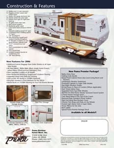 2006 Palomino Puma Brochure page 12