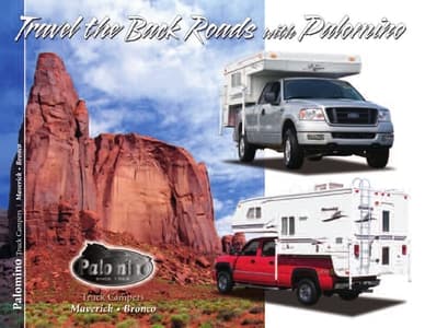 2006 Palomino Truck Campers Brochure page 1