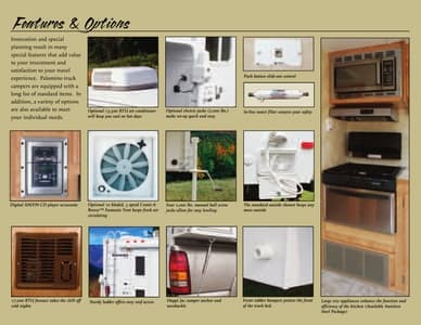 2006 Palomino Truck Campers Brochure page 7