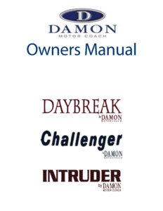 2006 Thor Damon Intruder Owner's Manual Brochure page 1