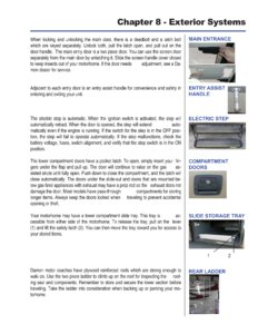 2006 Thor Damon Tuscany Owner's Manual Brochure page 55