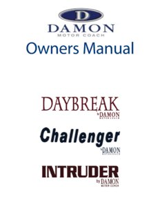 2006 Thor Daybreak Owner's Manual Brochure page 1
