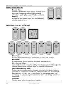 2006 Thor Presidio Rv Owner's Manual Brochure page 52