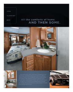 2006 Tiffin Allegro Bay Brochure page 8