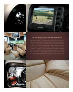 2006 Tiffin Allegro Bus Brochure page 1