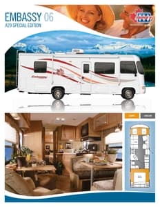 2006 Triple E RV Embassy Special Edition Brochure page 1