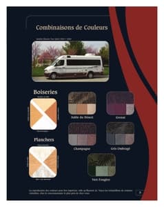 2006 Triple E RV Free Spirit French Brochure page 7