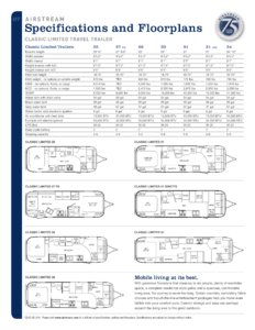 2007 Airstream Classic Limited Brochure page 2