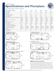 2007 Airstream International Brochure page 2