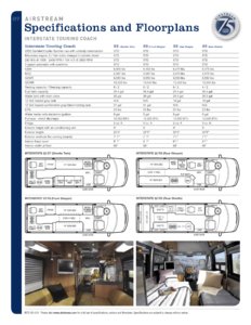 2007 Airstream Interstate Touring Coach Brochure page 2