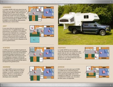 2007 ALP Adventurer Truck Campers French Brochure page 5