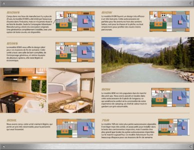 2007 ALP Adventurer Truck Campers French Brochure page 6