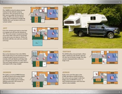 2007 ALP Adventurer Truck Campers Brochure page 5