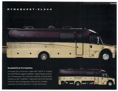 2007 Dynamax Dynaquest XL Touring Cruiser Brochure page 2