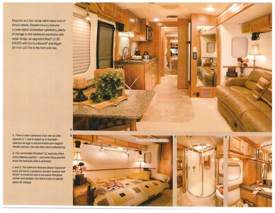 2007 Dynamax Grand Sport Ultra Touring Cruiser Brochure page 3