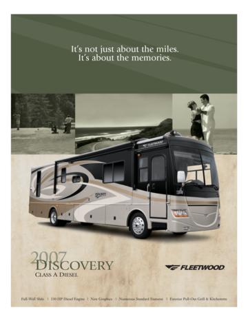 2007 Fleetwood Discovery Brochure