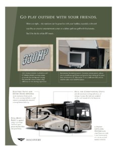 2007 Fleetwood Discovery Brochure page 10