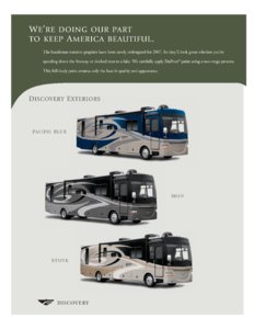2007 Fleetwood Discovery Brochure page 12