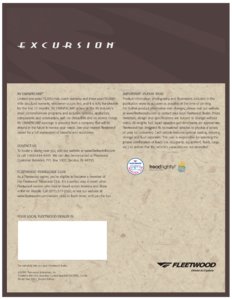 2007 Fleetwood Excursion Brochure page 20