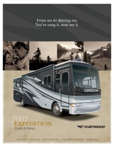 2007 Fleetwood Expedition Brochure page 1