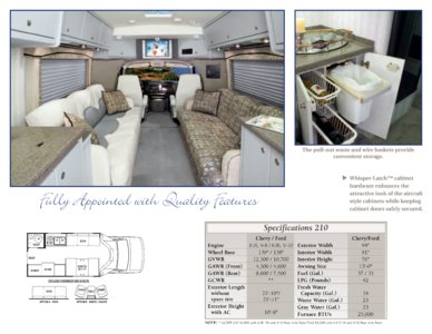 2007 Holiday Rambler Augusta Touring Brochure page 2